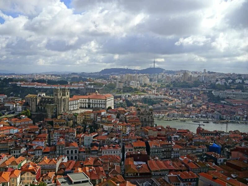 Stadtansicht von Porto, Portugal