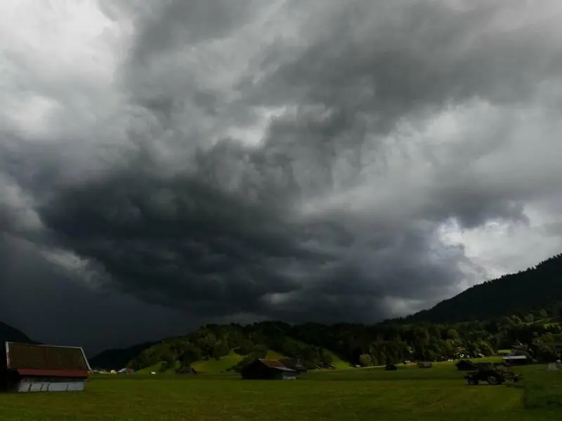 Gewitter in den Bergen