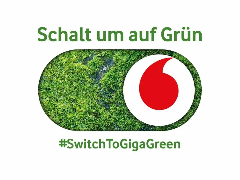 #SwitchToGreen: So sorgt Vodafone für eine grünere Zukunft