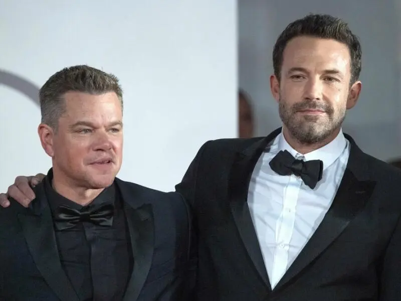 Matt Damon (l) und Ben Affleck