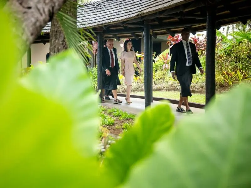 Außenministerin Baerbock besucht Fidschi