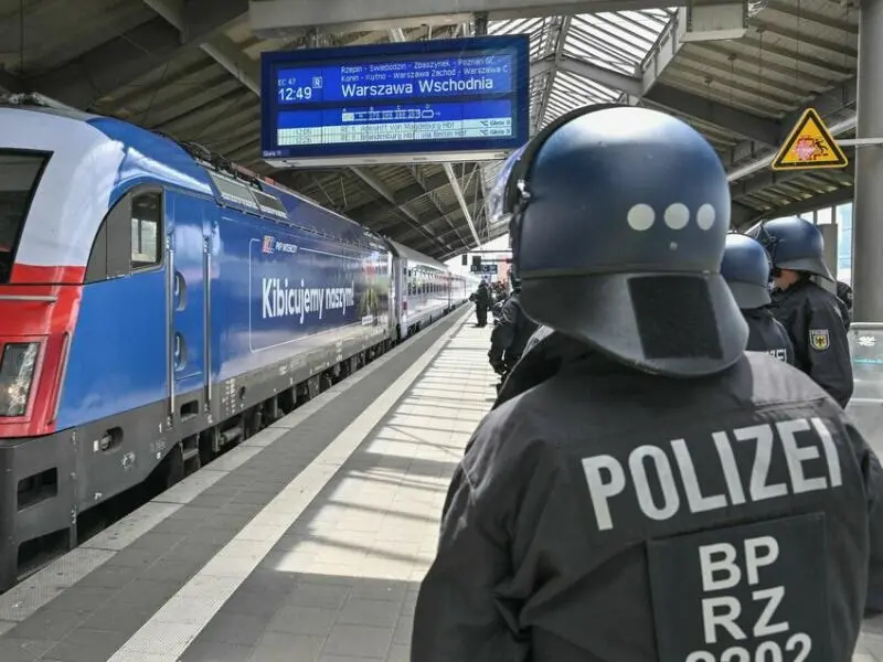 Bundespolizei kontrolliert zur Fußball-EM