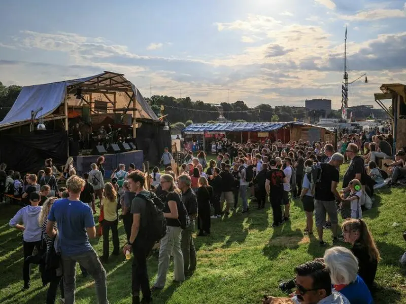 Beginn des Festivals Breminale in Bremen