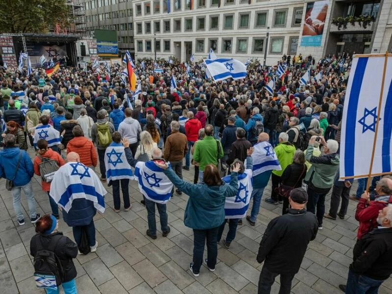 Jahrestag 7. Oktober 2023 - Stuttgart