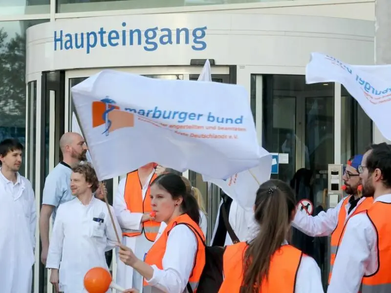 Streikraufruf des Marburger Bunds am Universitätsklinikum Jena