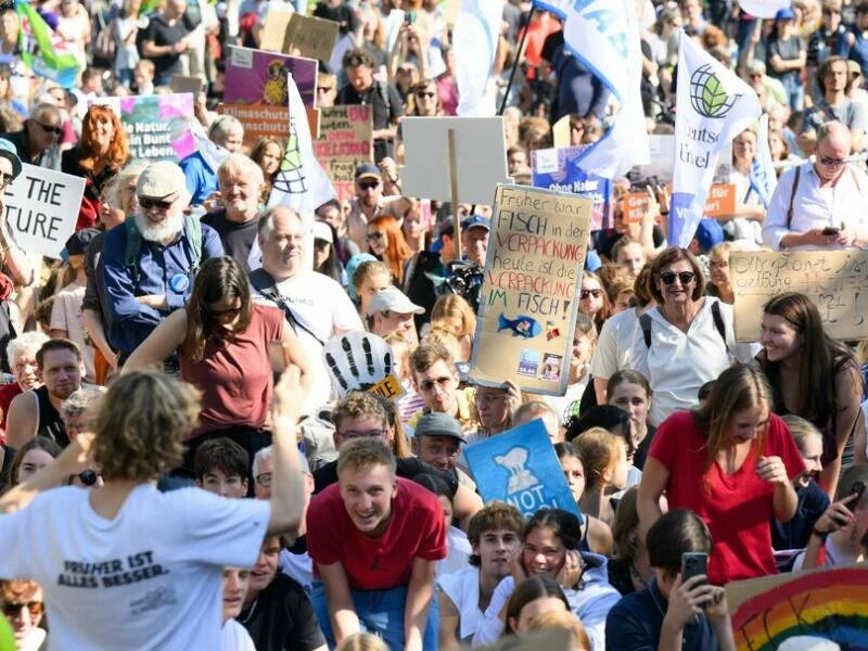 Aufruf zum Klimastreik von Fridays for Future - Berlin