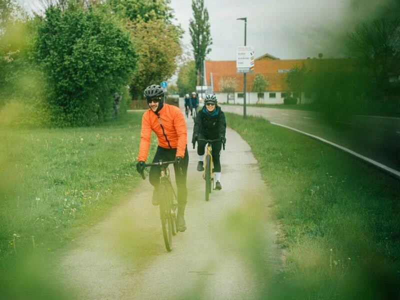 Guide Max Marquardt bei Gravelbike-Tour in Oberbayern