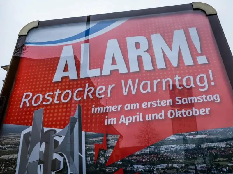 Warntag in Rostock