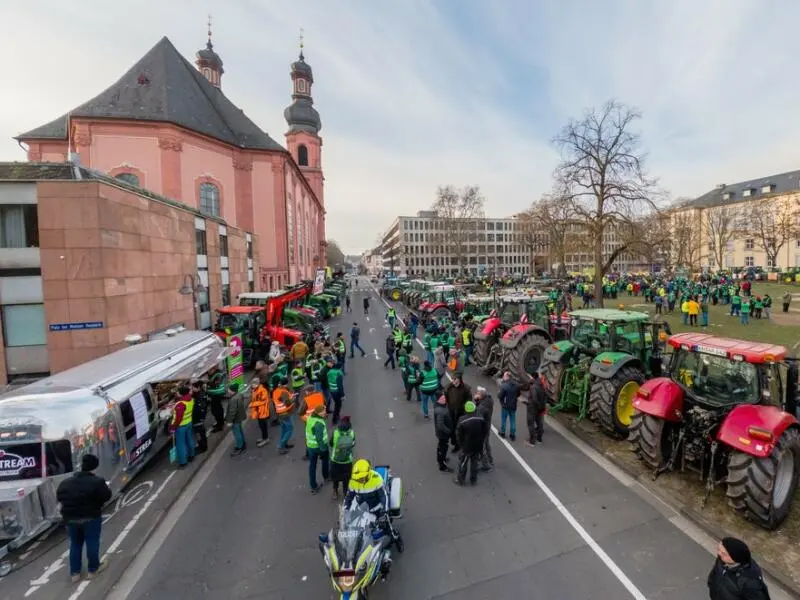 Bauernproteste - Mainz