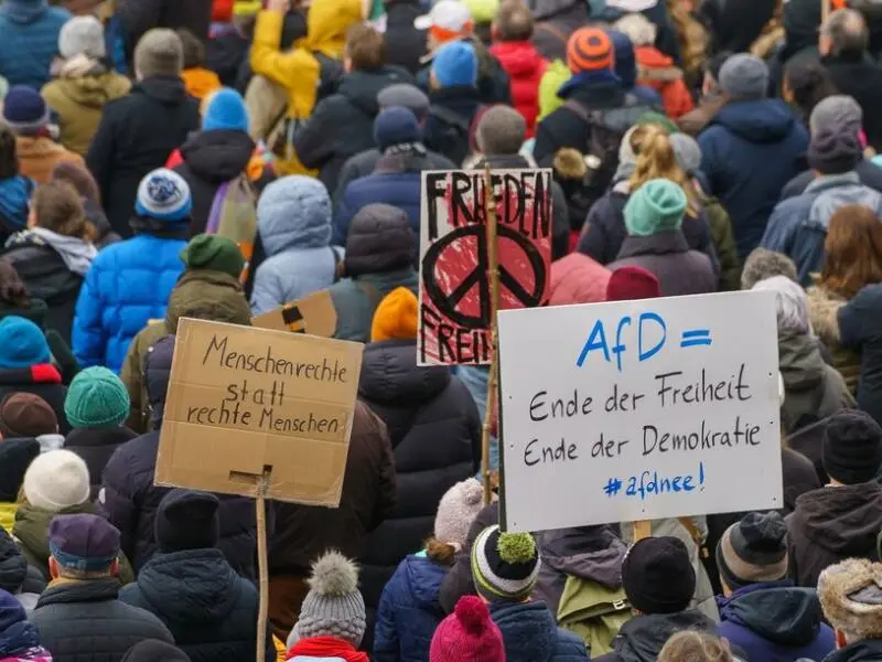 Demonstration in Frankfurt/Main