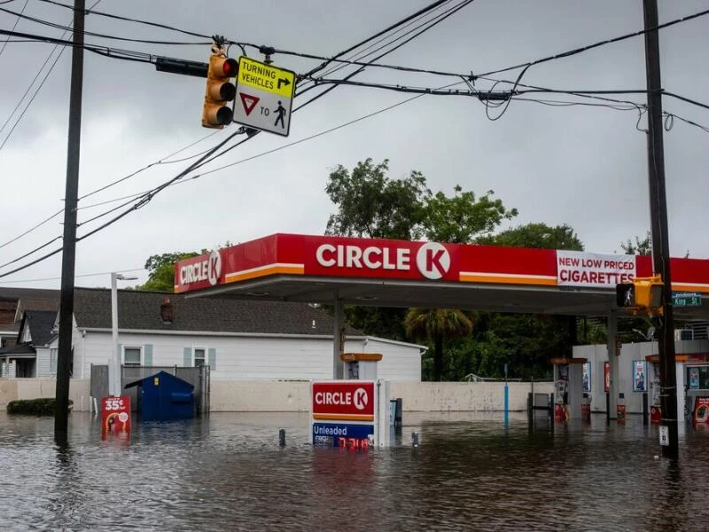 Tropensturm «Debby» in South Carolina