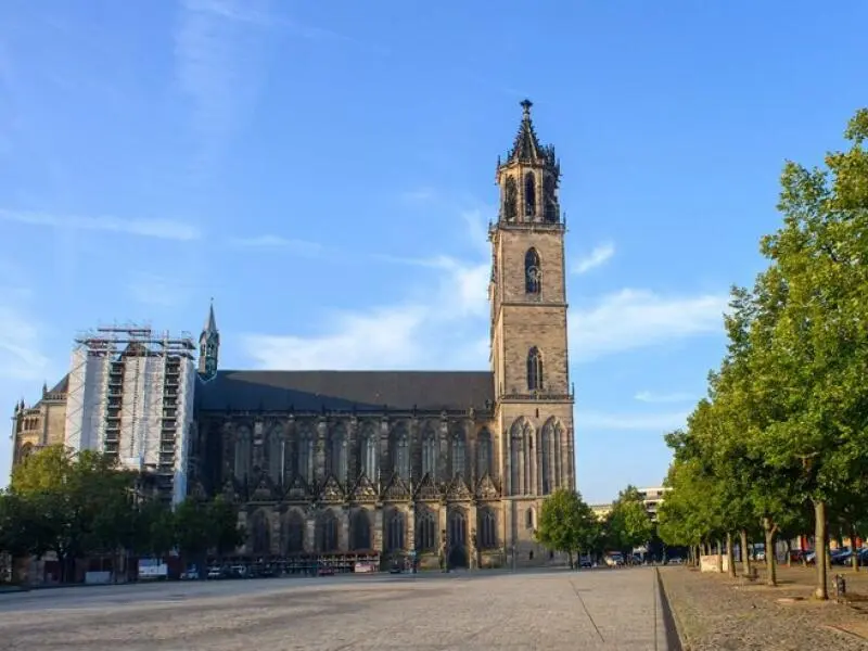 Domplatz in Magdeburg