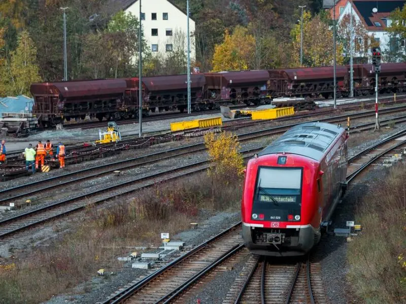 Franken-Sachsen-Magistrale der Bahn