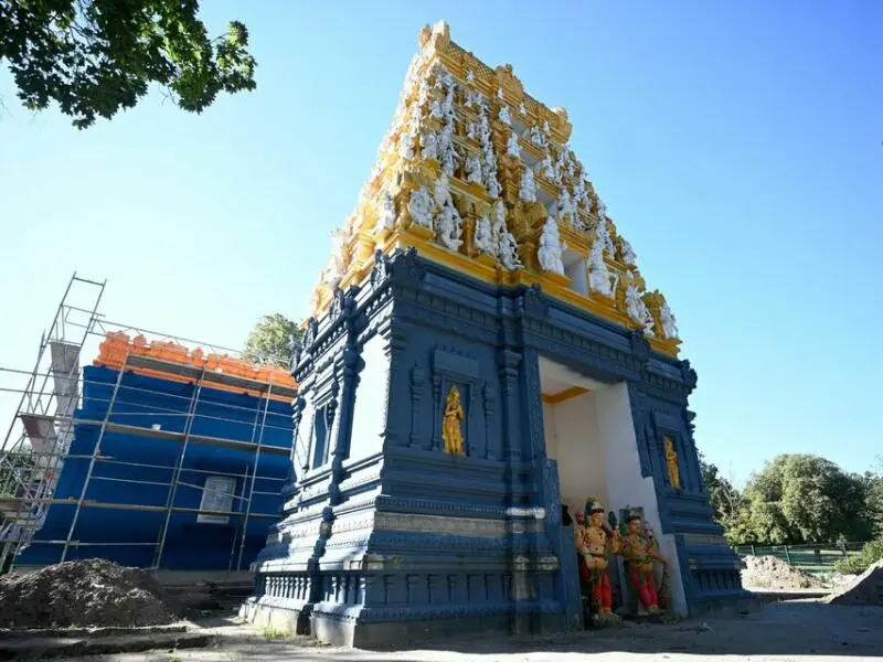 Hindu-Tempel in der Hasenheide