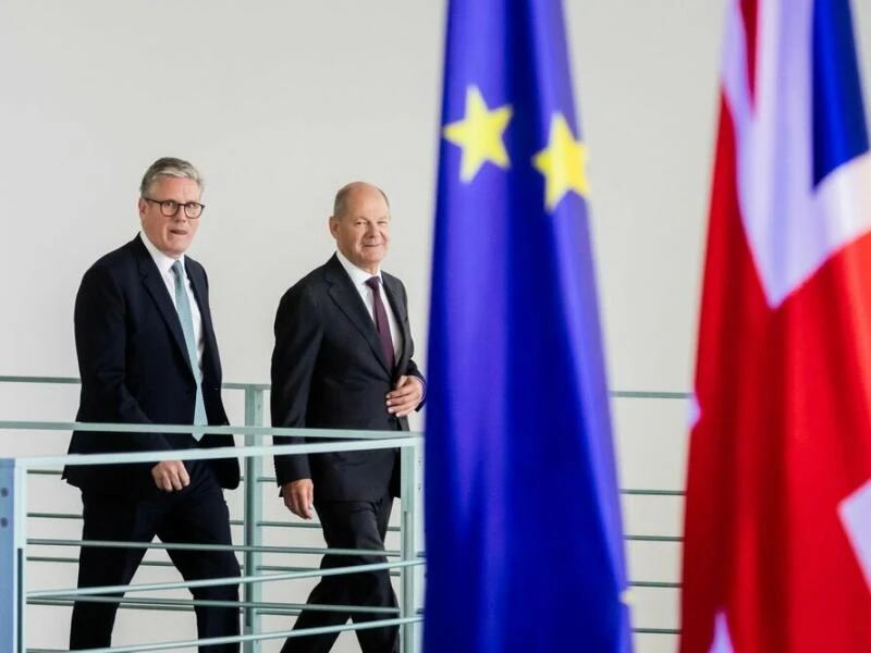 Britischer Premierminister Keir Starmer in Berlin