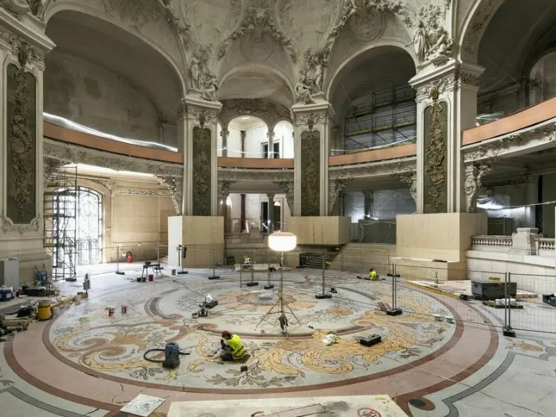 Restaurierung der Rotunde im Grand Palais Paris