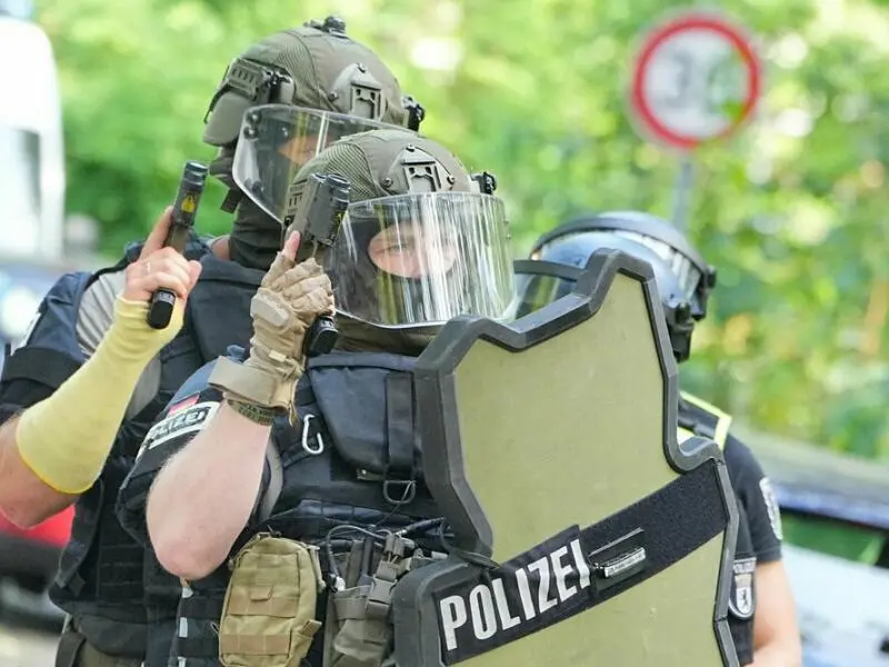 Polizeieinsatz in Berlin Wannsee