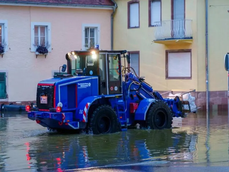 Blieskastel-Hochwasser in Rheinland-Pfalz und dem Saarland