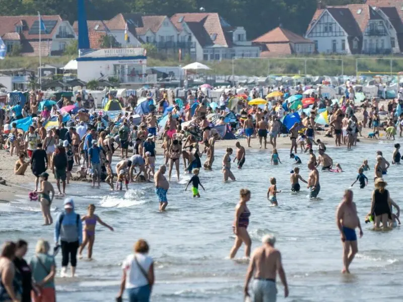 Sommerwetter an der Ostsee