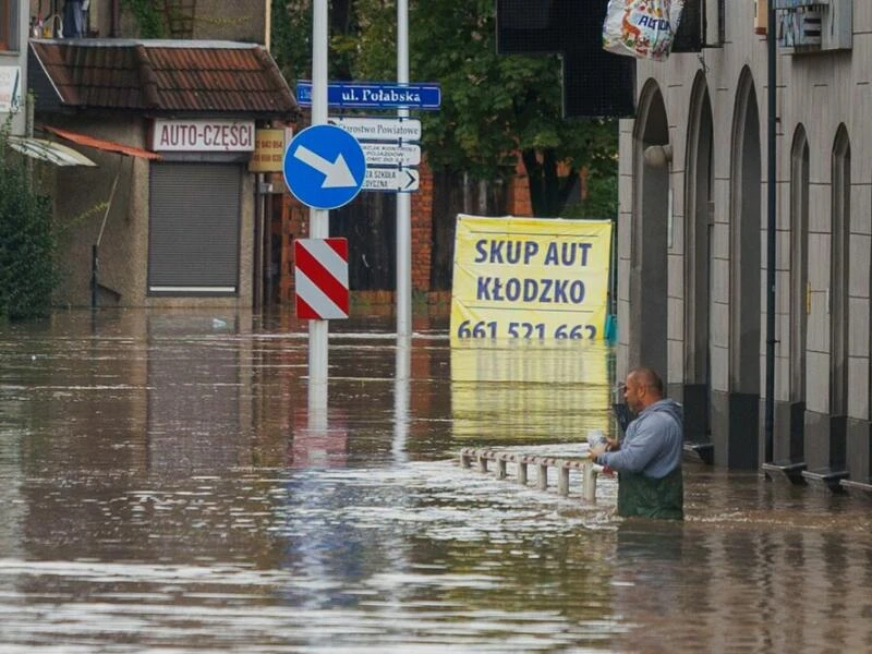 Hochwasser in Polen