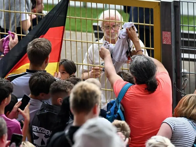 Öffentliches Training Nationalmannschaft