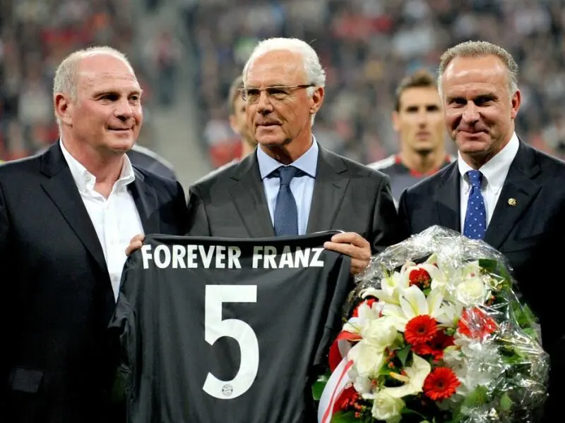 Hoeneß, Beckenbauer und Rummenigge