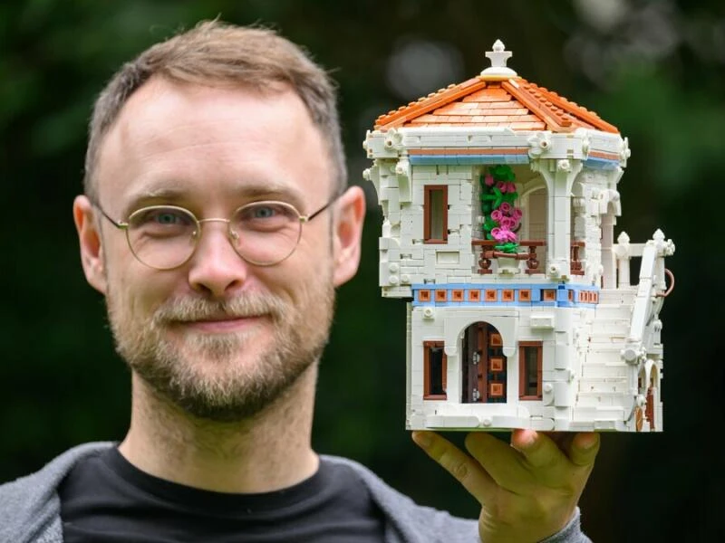 Lego-Baumeister Martin Gebert aus Dresden