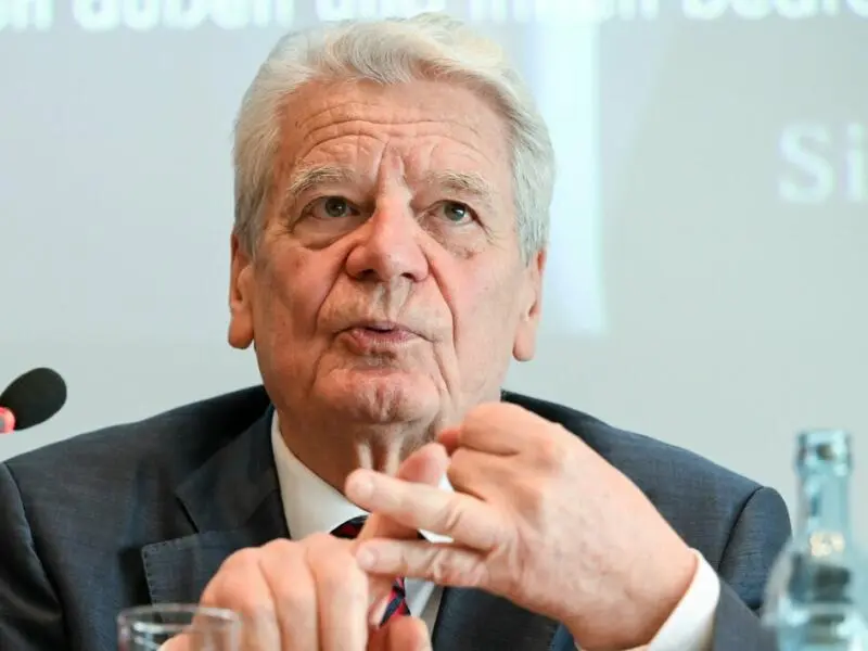 Alt-Bundespräsident Joachim Gauck