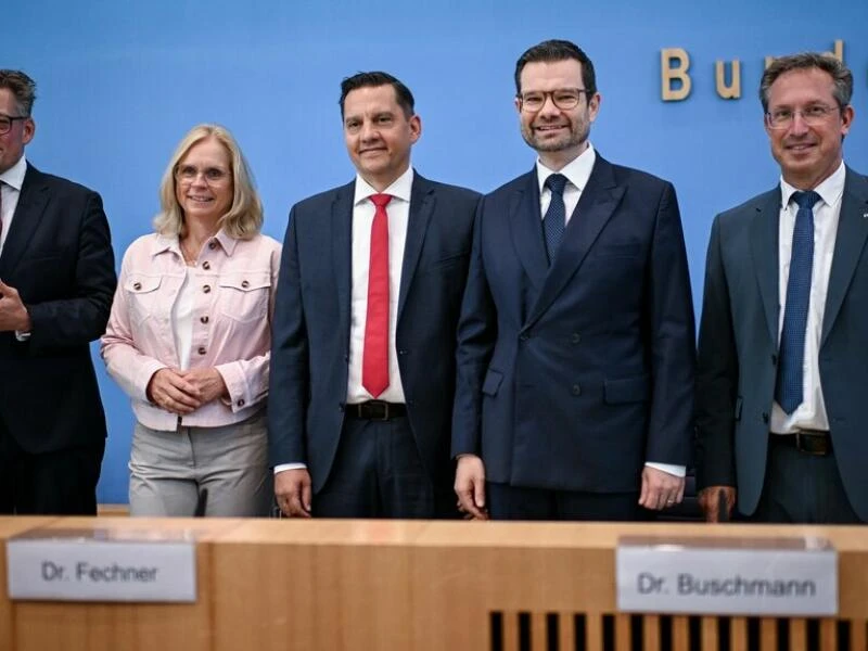 Pressekonferenz zur Stärkung des Bundesverfassungsgerichts