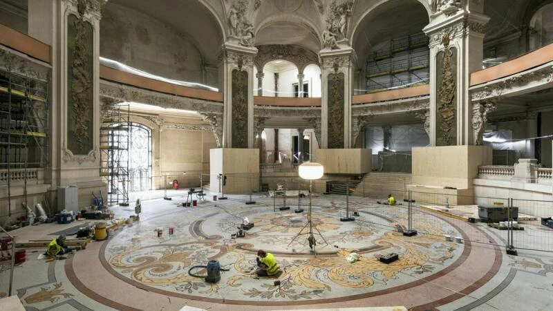 Restaurierung der Rotunde im Grand Palais Paris