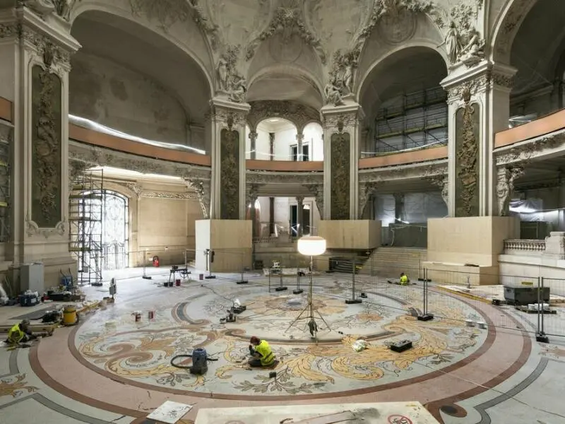 Restaurierung der Rotunde im Grand Palais Paris