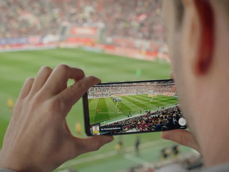 5G Stadium App: Vodafone erweitert das Fußball-Erlebnis mit Augmented Reality
