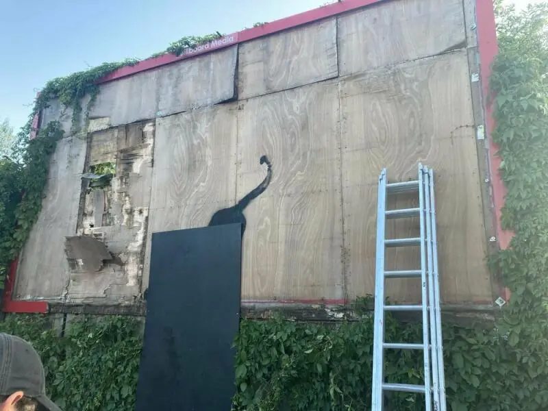 Banksy enthüllt neues Kunstwerk