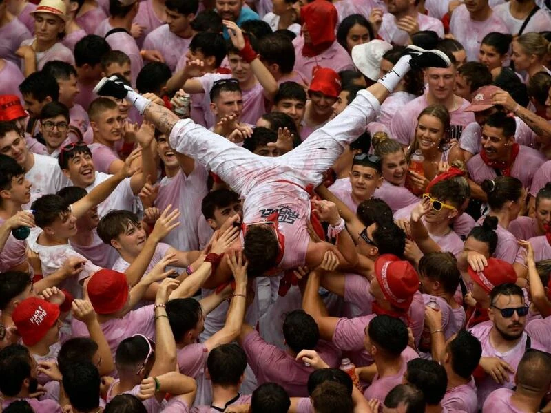 «Sanfermines»-Fest in Pamplona