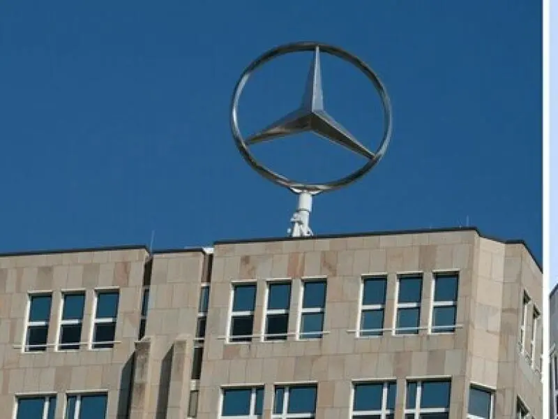 Mercedes-Stern auf alter Zentrale soll abgebaut werden