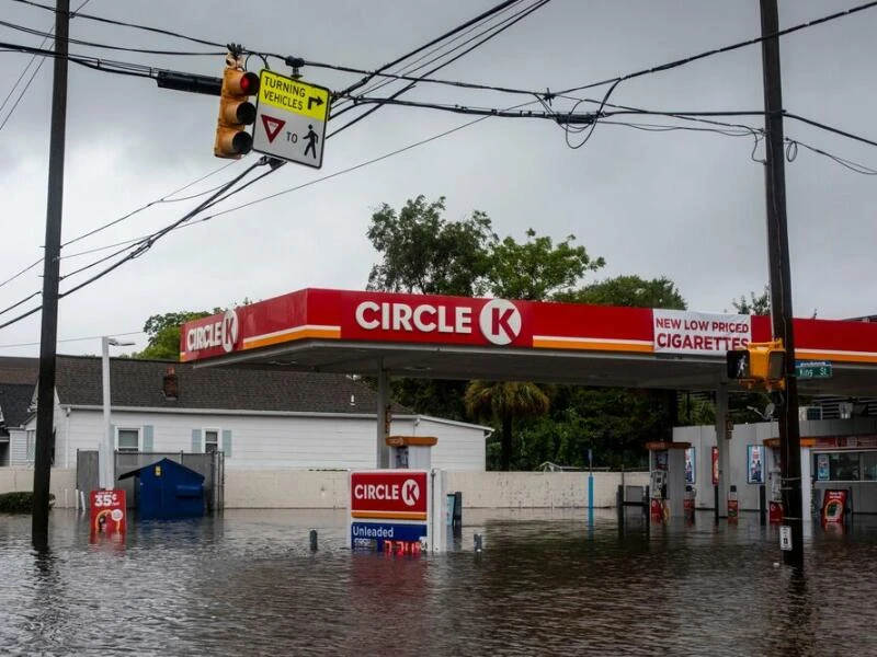 Tropensturm «Debby» in South Carolina