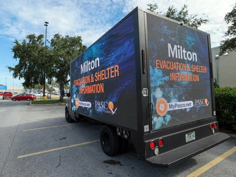 Hurrikan «Milton» vor Florida