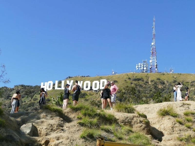 Hollywood-Hügel in Los Angeles