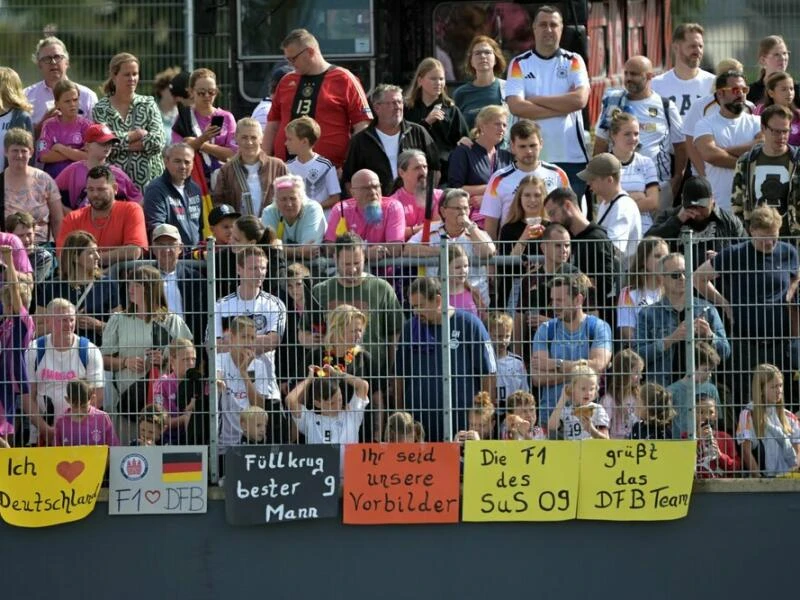 Öffentliches Training Nationalmannschaft