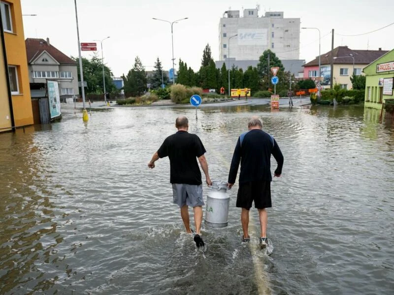 Hochwasser in Tschechien