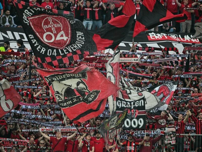 Fans von Bayer Leverkusen