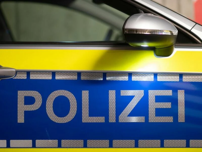 Ein Streifenwagen der Polizei