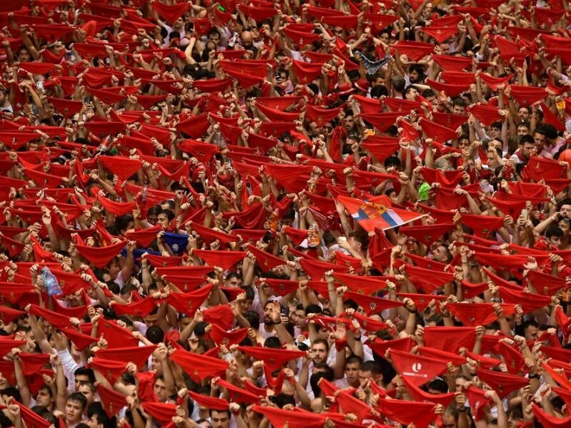 «Sanfermines»-Fest in Pamplona