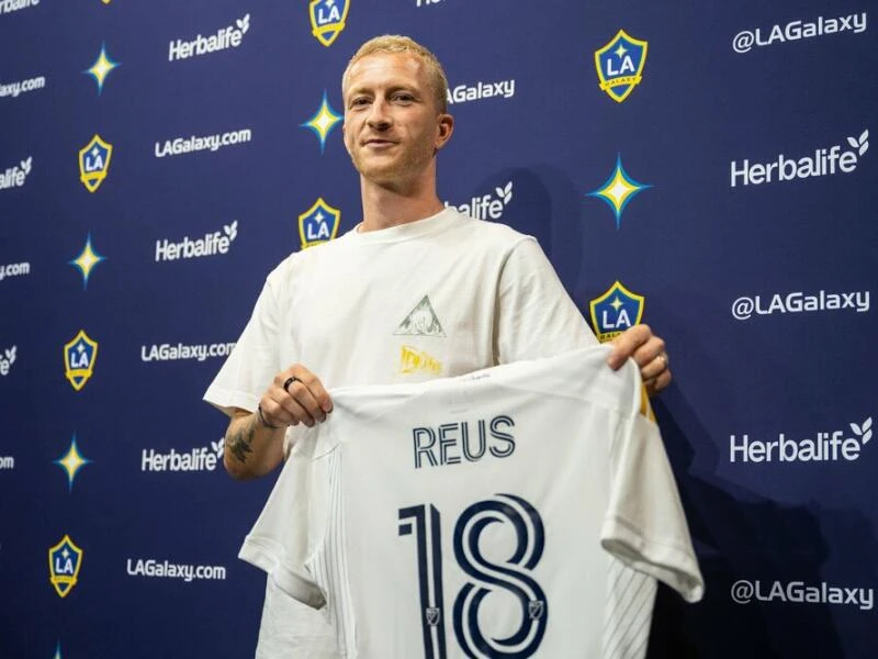 Vorstellung Marco Reus bei neuem Team Los Angeles Galaxy