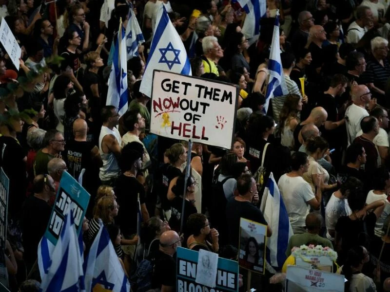 Nahostkonflikt - Proteste in Tel Aviv