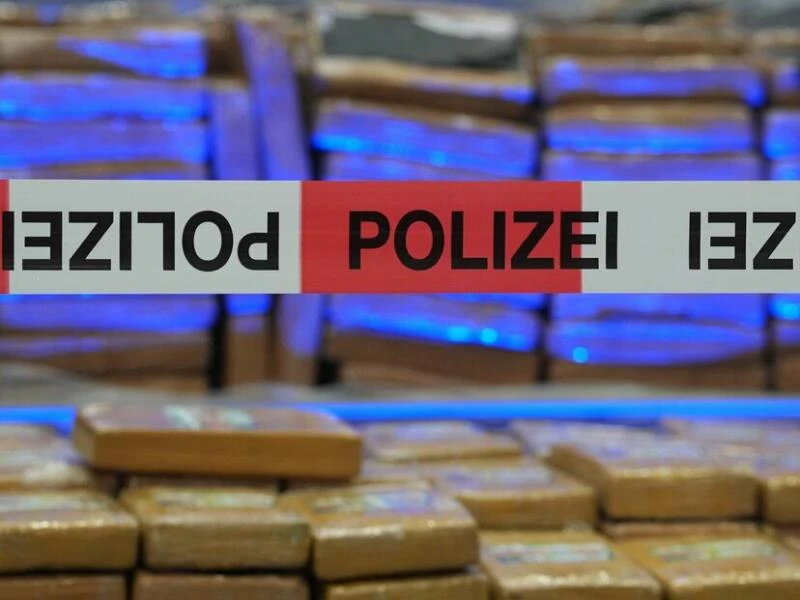 Polizei stellt 2,1 Tonnen Kokain sicher