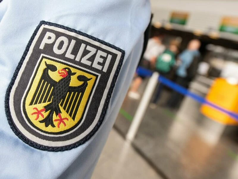 Bundespolizei am Flughafen