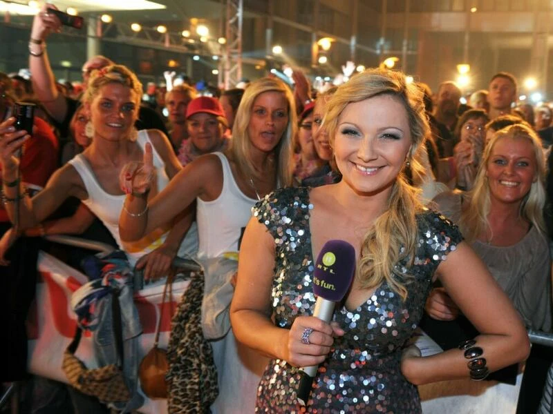 Alida Kurras beim «Big Brother»-Finale 2010