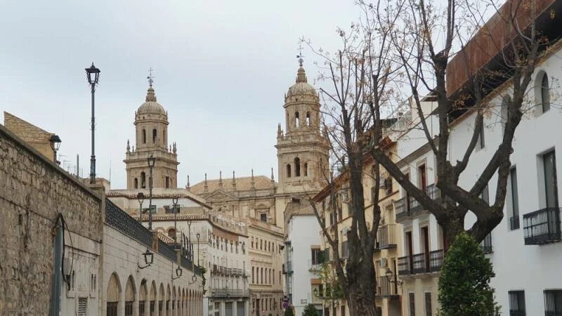 Blick auf die Kathedrale von Jaén