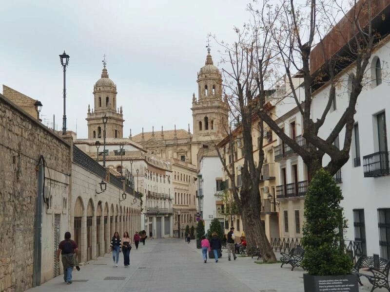 Blick auf die Kathedrale von Jaén